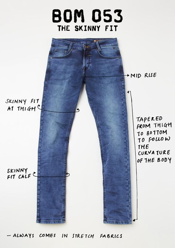 Skinny Fit Jeans for Men