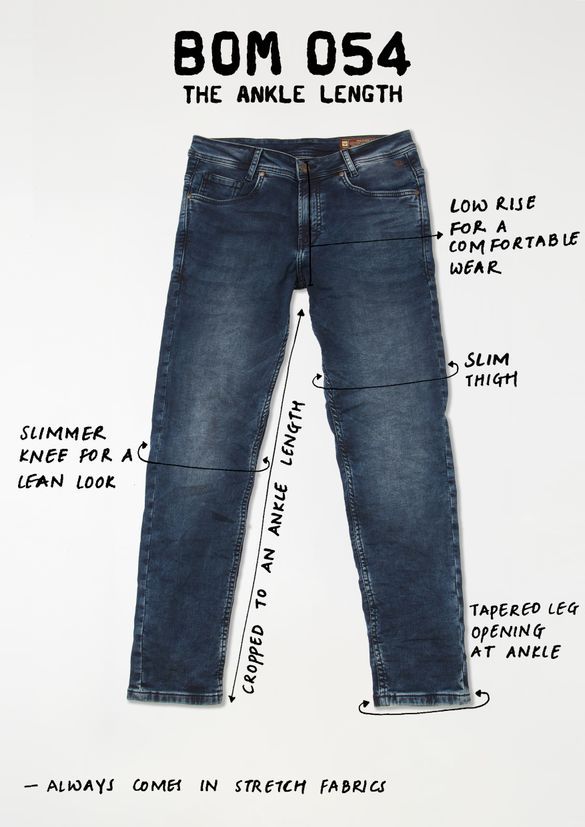 Ankle Length Jeans