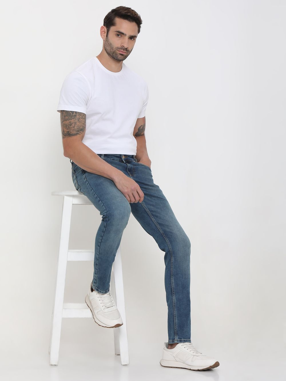 Tinted Skinny Fit Originals Stretch Jeans