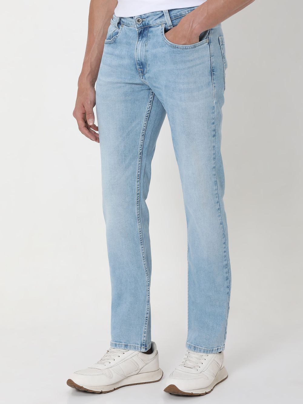 Light Blue Super Slim Fit Originals Stretch Jeans