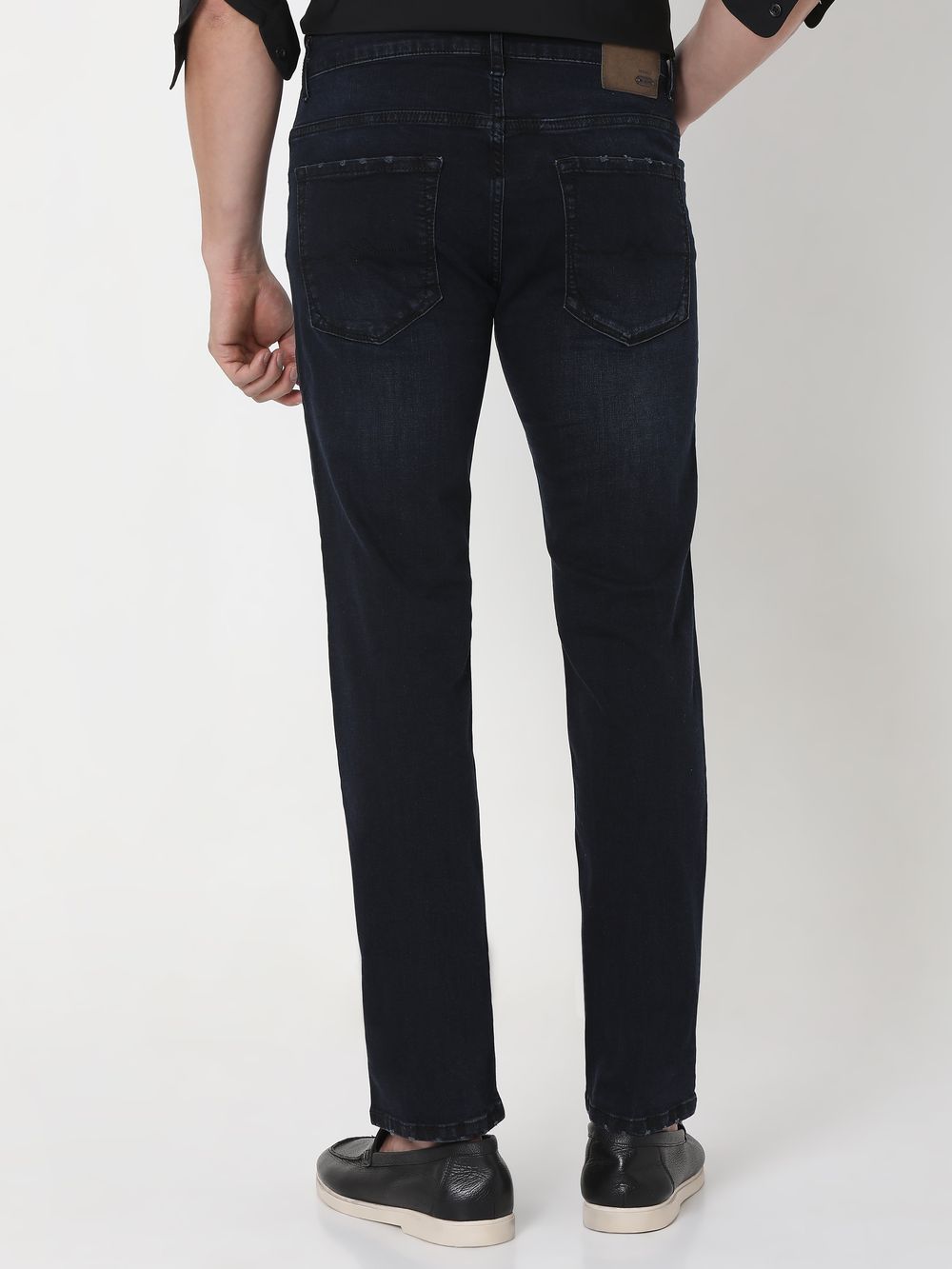 Blue Black Narrow Fit Originals Stretch Jeans