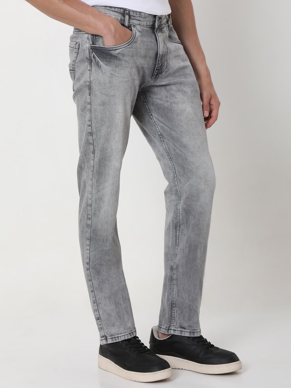 Tinted Relaxed Straight Fit Originals Stretch Jeans