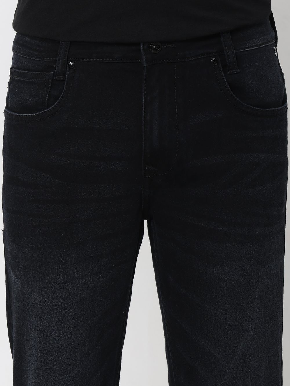 Black Super Slim Fit Originals Stretch Jeans