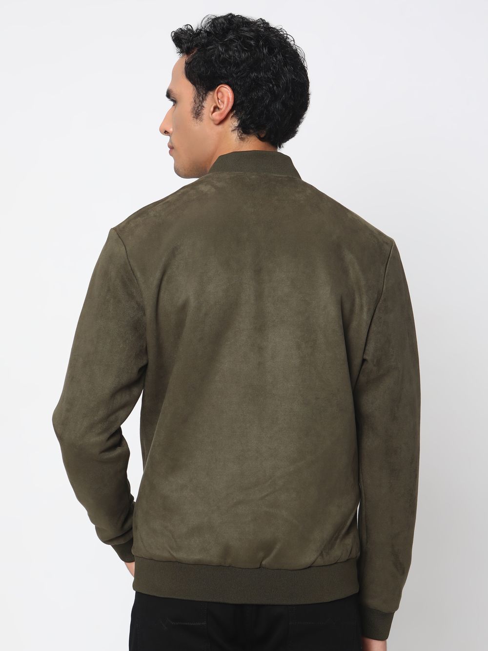 Olive Slim Fit Jacket