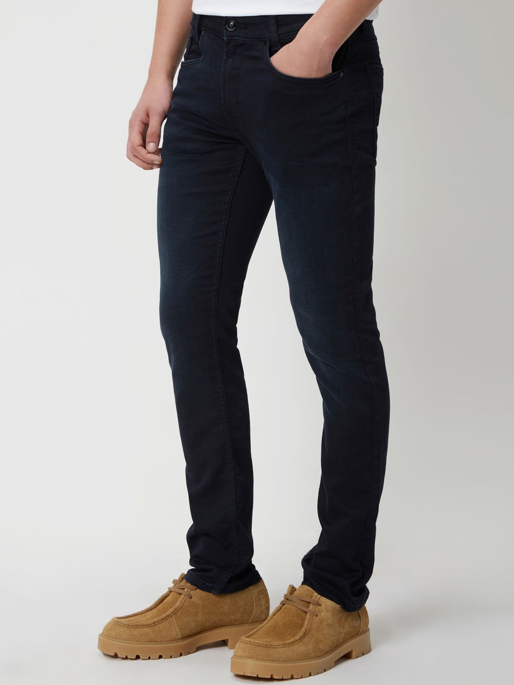 Black Super Slim Fit Flyweight Jeans