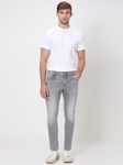 Grey Ankle Length Originals Stretch Jeans