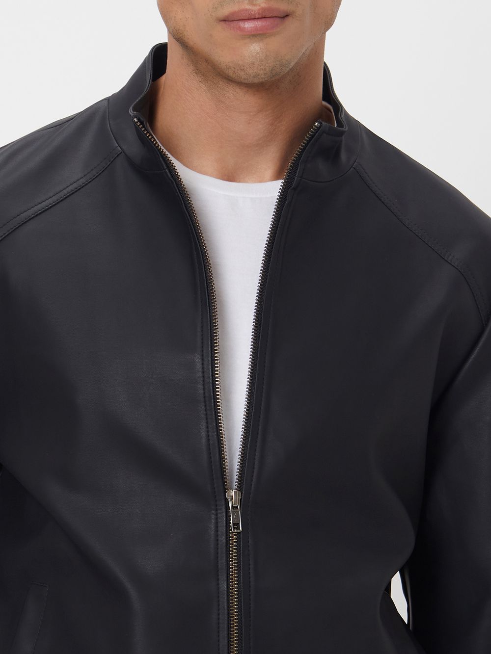 Black Full Sleeve Slim Fit Jacket