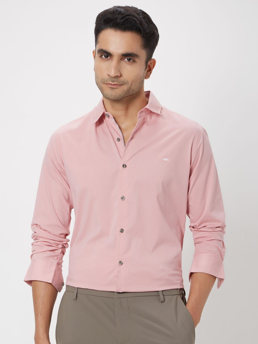 Pink Lightweight Stretch Shirt