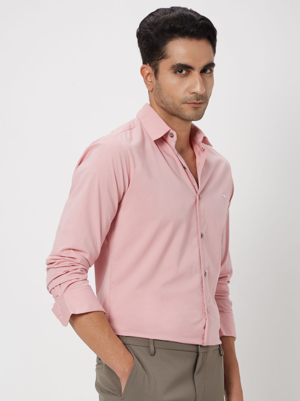 Pink Lightweight Stretch Shirt