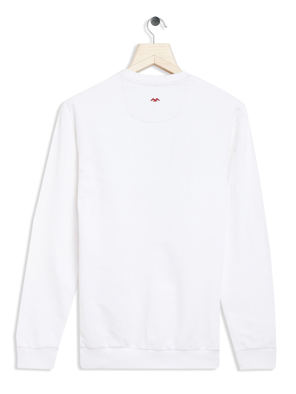 Off White Applique Sweatshirt