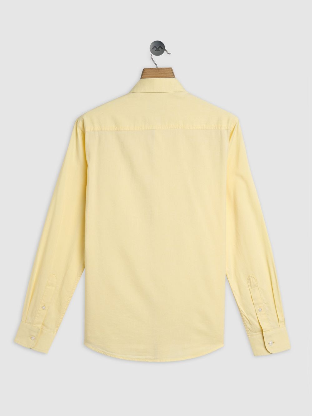 Yellow Chambray Plain Shirt
