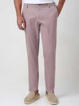Pink Super Slim Fit Stretch Chinos
