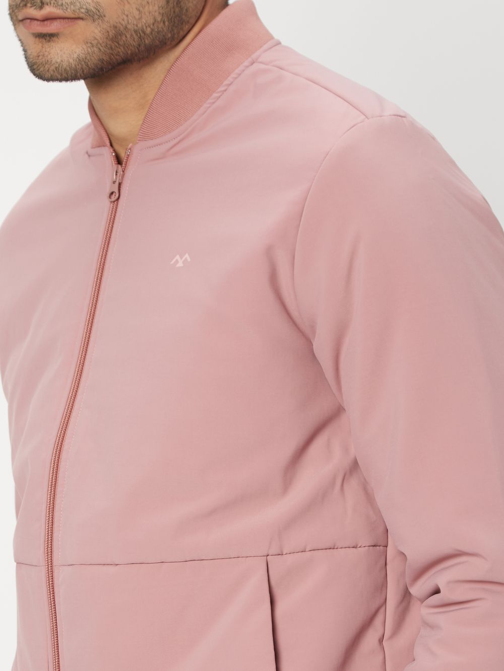 Pink Slim Fit Jacket