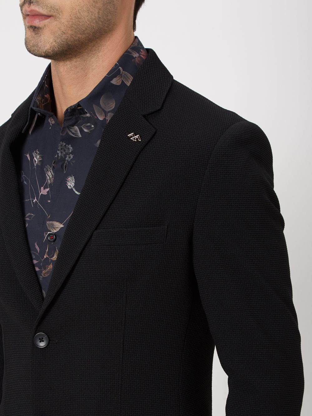 Black Slim Fit Blazer