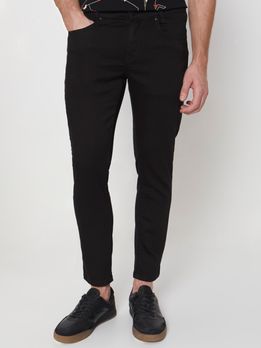 Jet Black Ankle Length Originals Stretch Jeans
