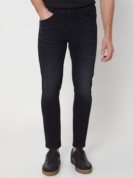 Black Ankle Length Originals Stretch Jeans