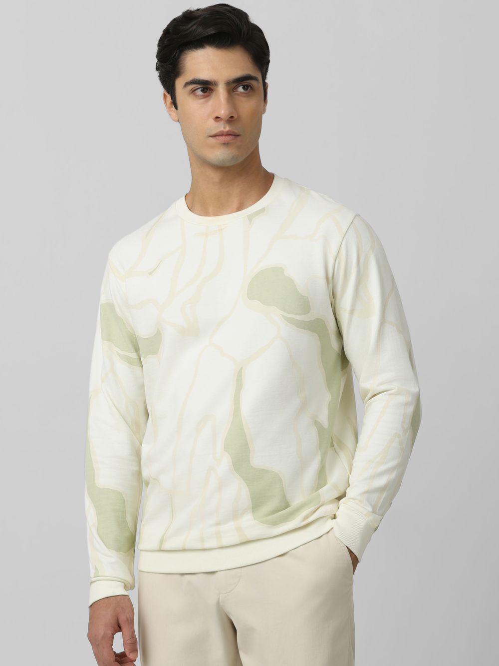 Mens slim fit sweatshirts on sale