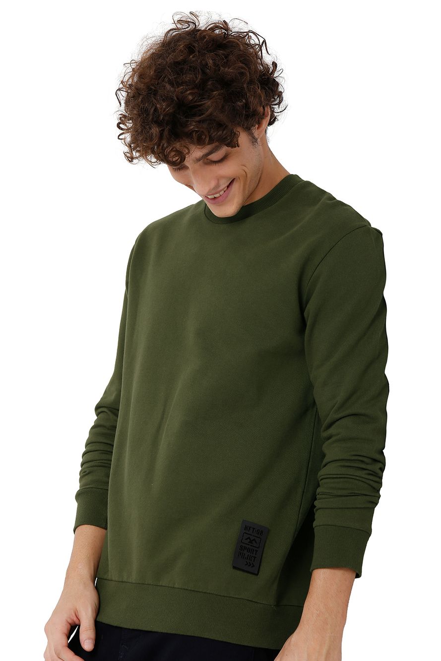 Olive Logo Sweatshirt