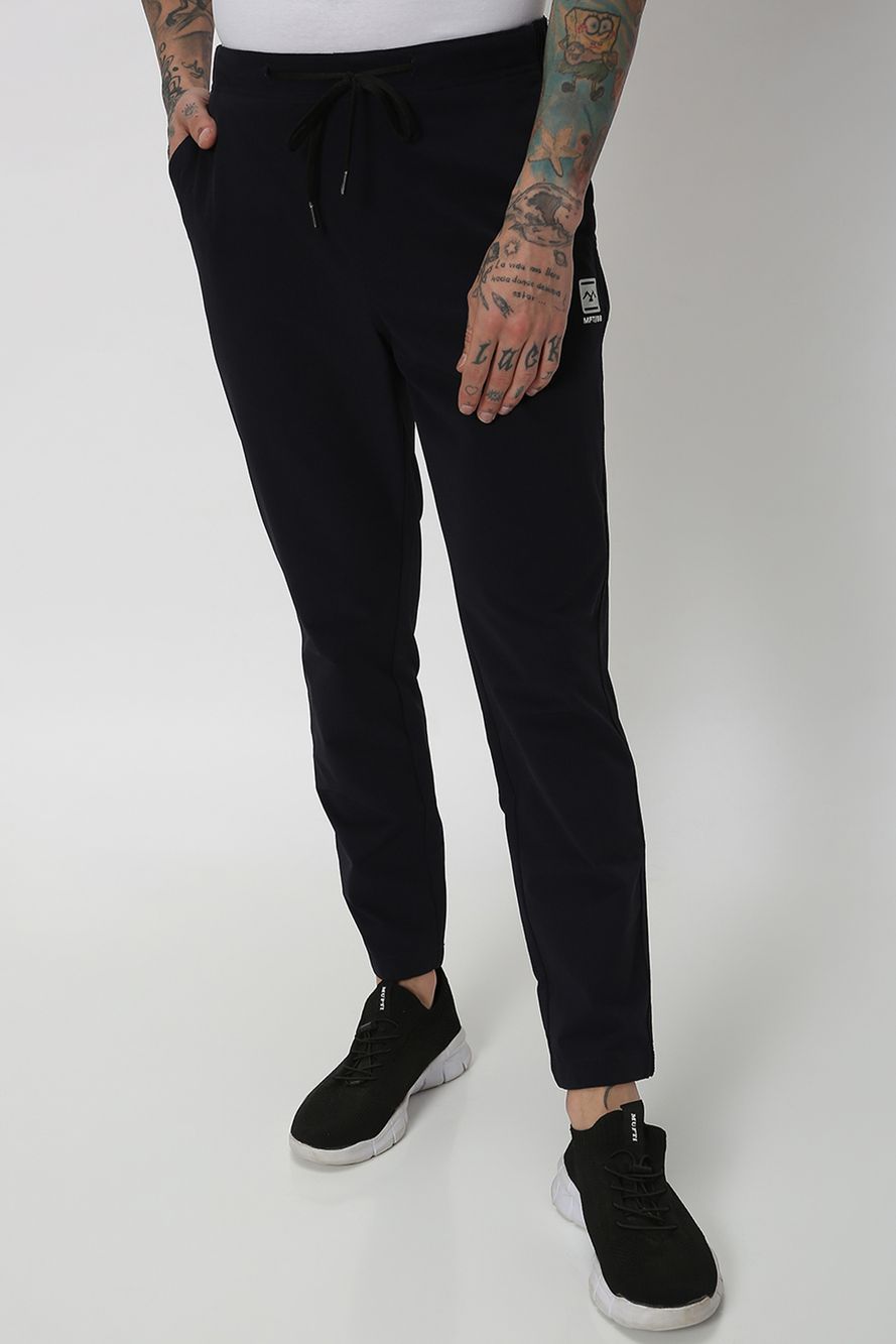 Navy Sport Fit Athleisure Joggers