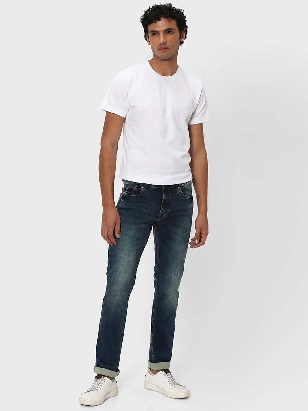 Tinted Super Slim Fit Denim Deluxe Stretch Jeans