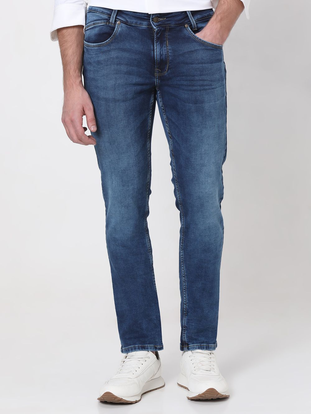 Tinted Super Slim Fit Fly Weight Jeans