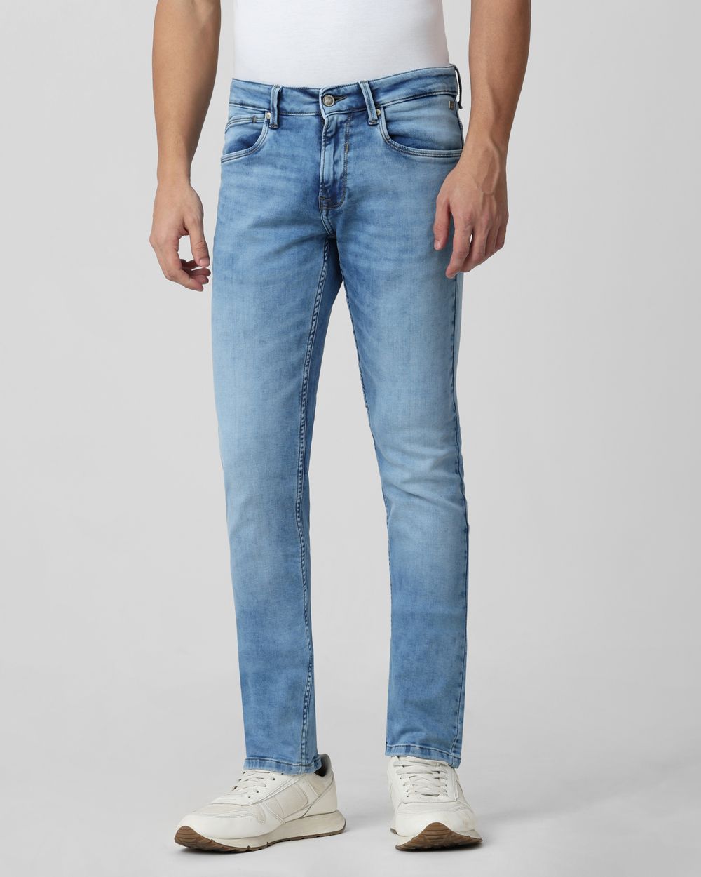 Light Blue Super Slim Fit Flyweight Jeans