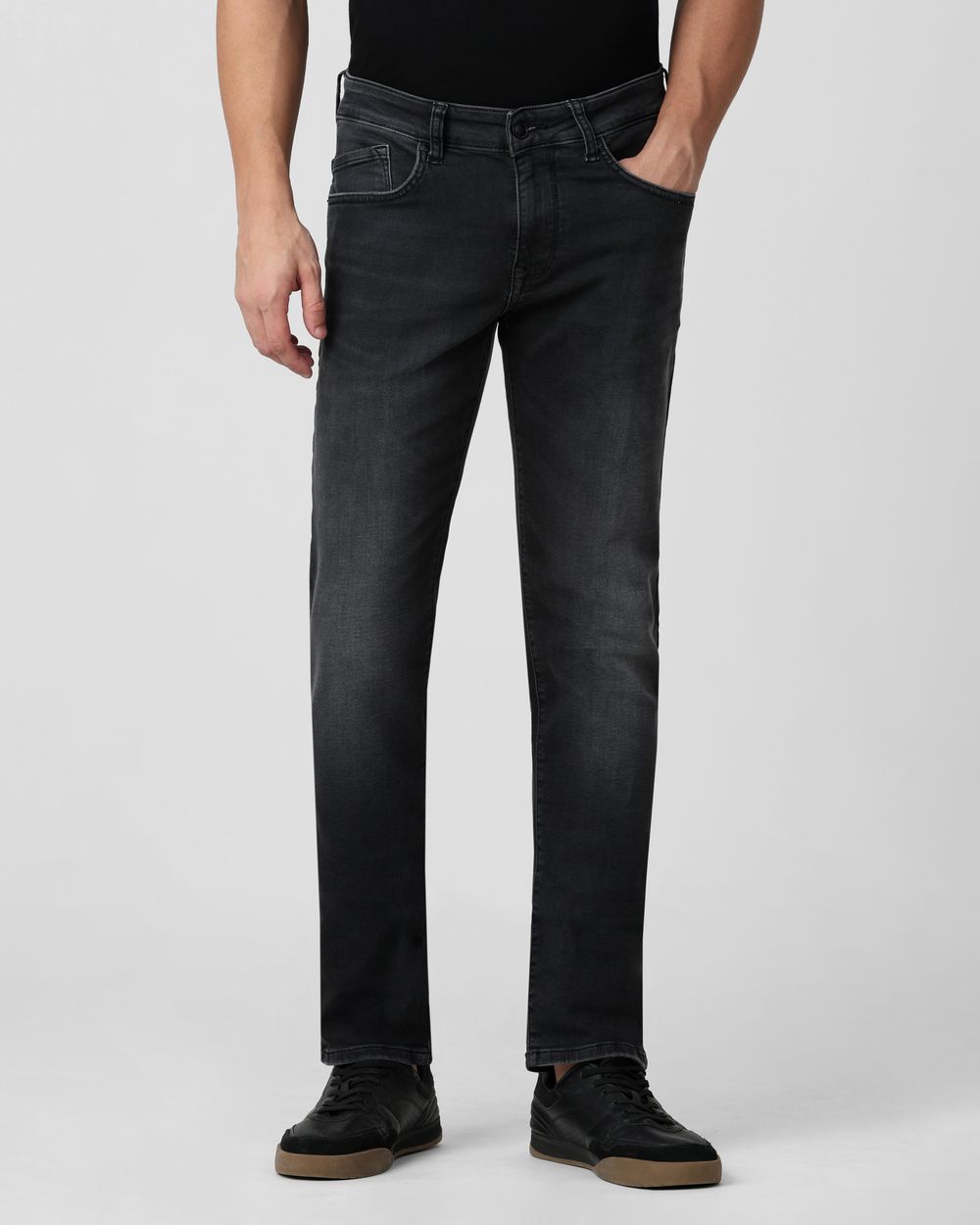 Charcoal Super Slim Fit Flyweight Jeans