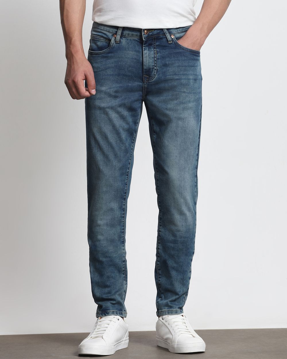 Tinted Skinny Fit Jeans