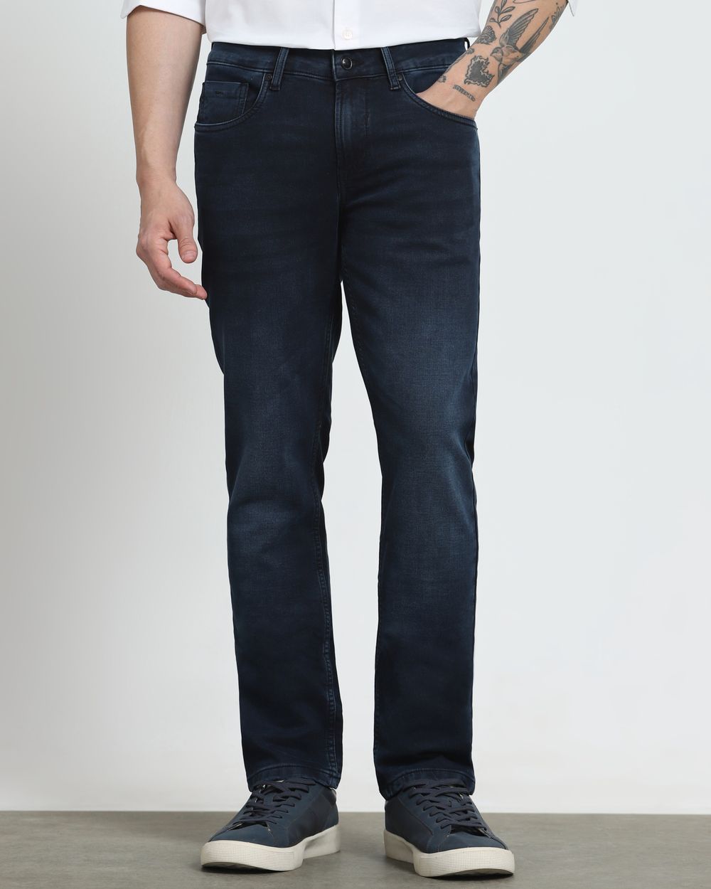 Blue Black Super Slim Fit Jeans