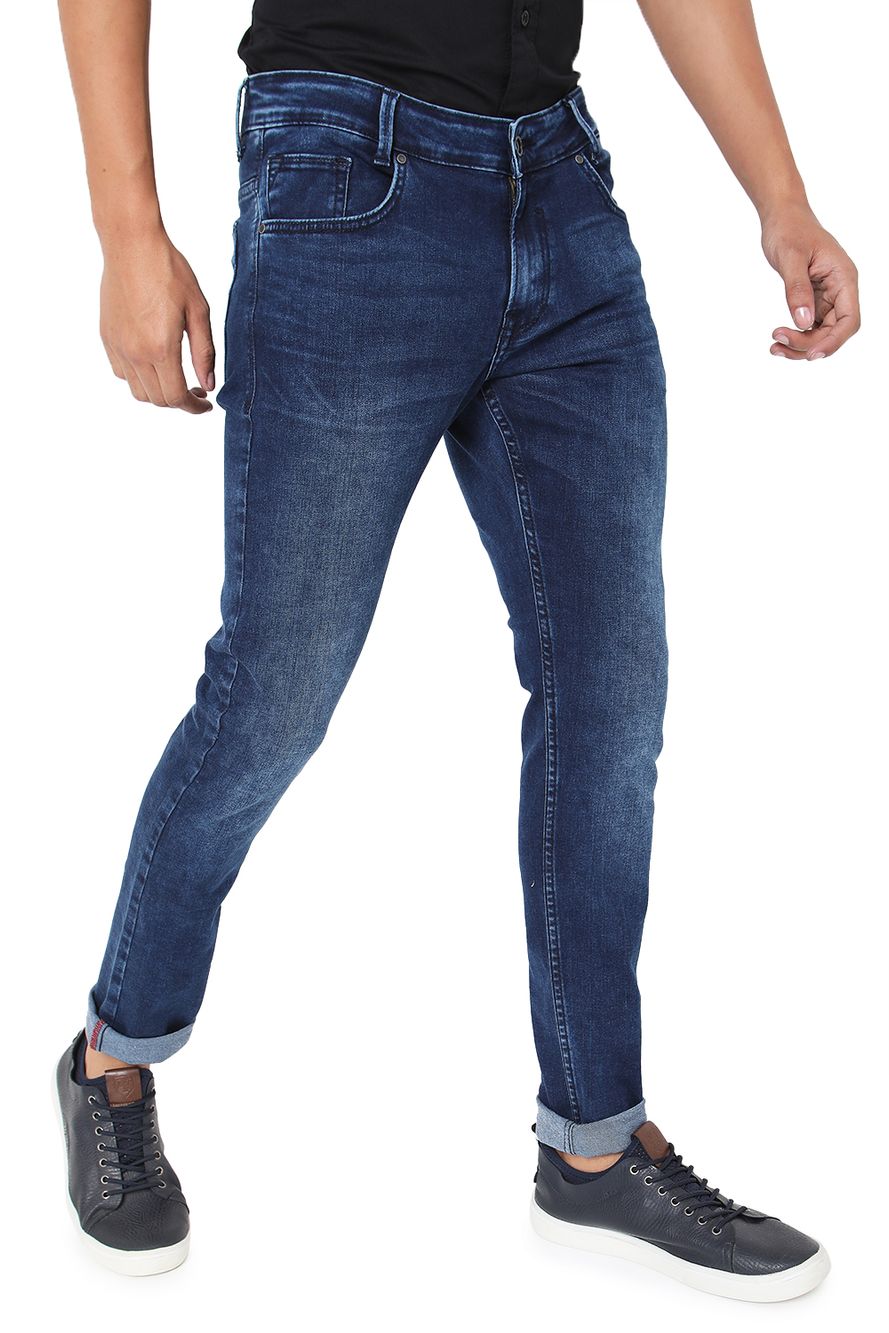Dark Blue Skinny Fit Original Stretch Jeans