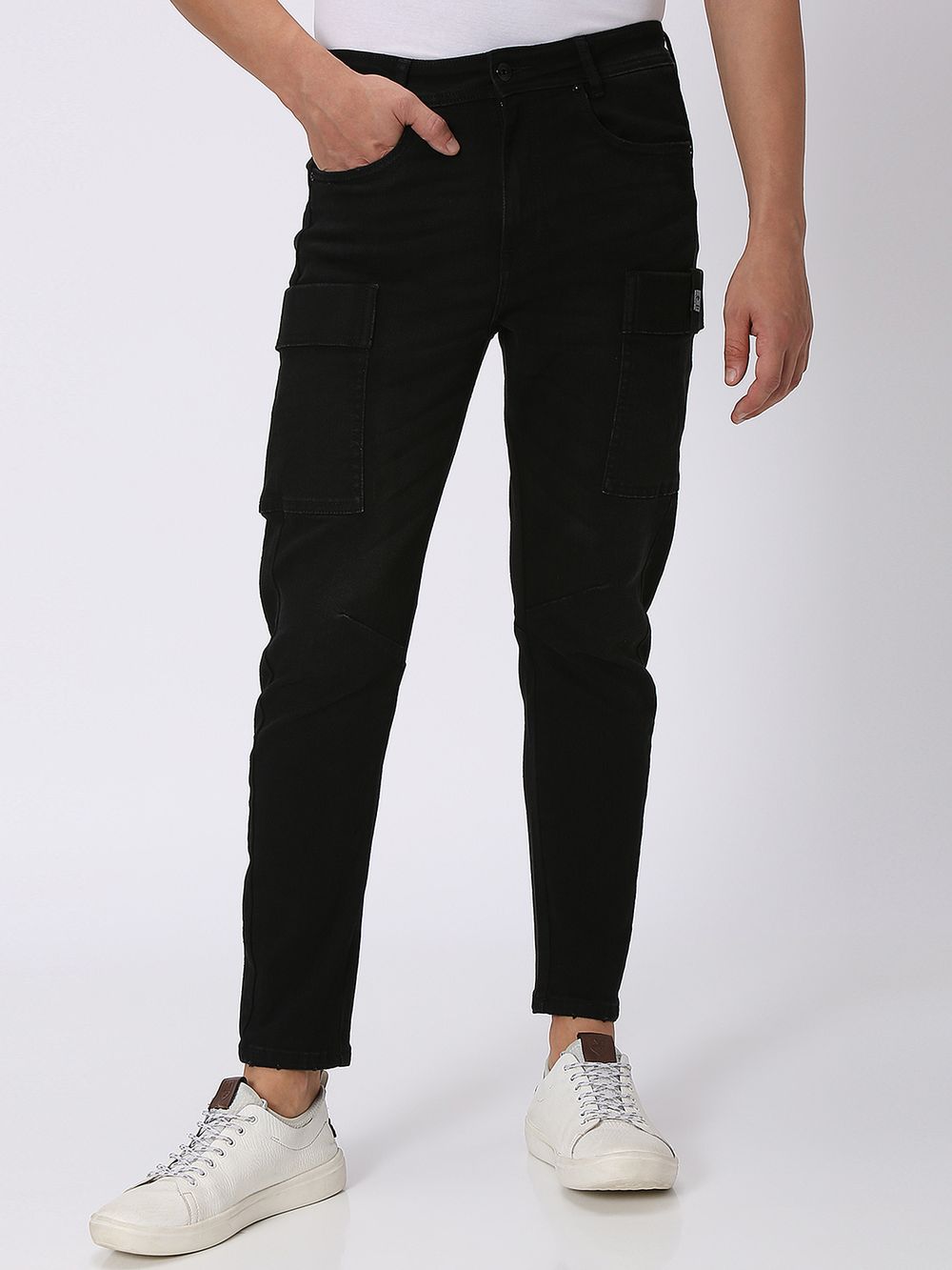 Jet Black Narrow Fit Originals Stretch Jeans