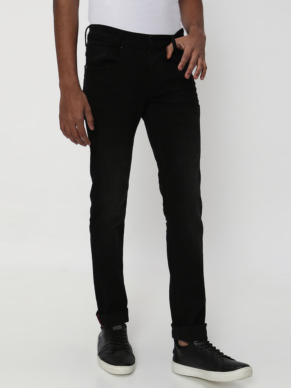 Black Super Slim Fit Originals Stretch Jeans