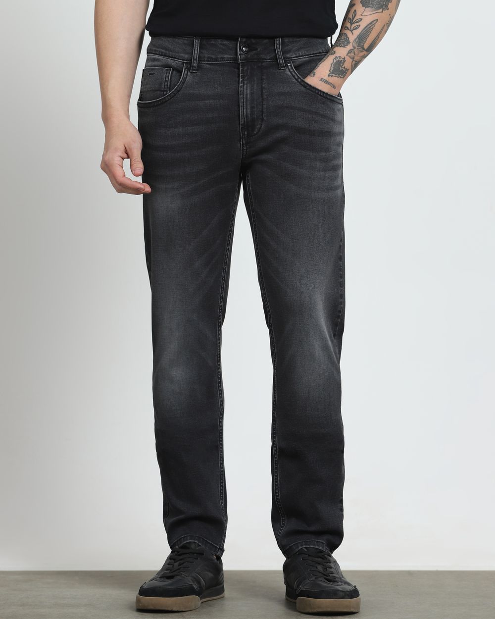 Charcoal Super Slim Fit Jeans