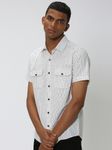White Pin Stripe Shirt