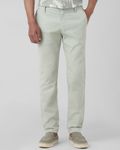 Light Green Super Slim Fit Stretch Chinos