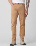 Khaki Straight Fit Superstretch Coloured Jeans