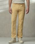 Light Khaki Straight Fit Jeans