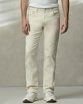 Off White Straight Fit Jeans