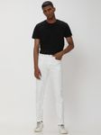 White Super Slim Fit Denim Deluxe Stretch Jeans