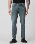 Tinted Ankle Length Denim Deluxe Stretch Jeans