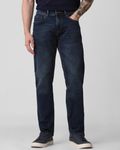 Tinted Straight Fit Denim Deluxe Stretch Jeans