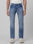 Tinted Straight Fit Denim Deluxe Stretch Jeans