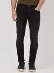 Black Skinny Fit Denim Deluxe Stretch Jeans