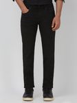 Black Super Slim Fit Denim Deluxe Stretch Jeans