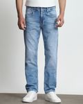 Light Blue Straight Fit Jeans