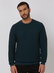 Textured Slim Fit Sweater