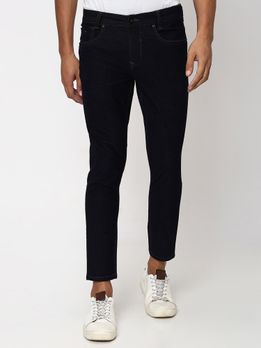 Navy Ankle Length Trouser