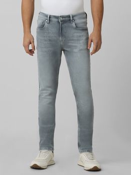 Light Grey Skinny Fit Denim Deluxe Stretch Jeans