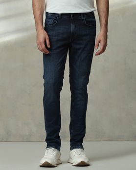 Blue Black Skinny Fit Jeans