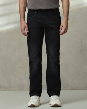 Charcoal Straight Fit Jeans